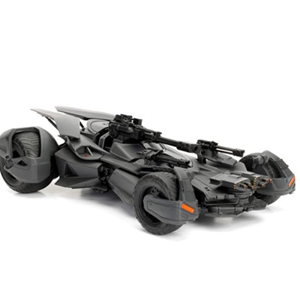 اسباب بازی ماشین فلزی بتموبیل سری Justice League و فیگور بتمن با مقیاس 1:24_اسباب بازی ماشین